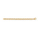 14k Yellow Gold 7.5mm Hand-polished and Textured Fancy Link Bracelet