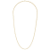 18k Yellow Gold-Plated Sterling Silver 1.2mm Rope Chain Necklace