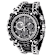 Invicta Gladiator 58.30mm Black Dial Stainless Steel Band Quartz Watch
