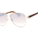 Kate Spade Geneva Gold Pink Aviator Frame / Brown Silver Mirrored Lenses Sunglasses