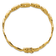 18K Yellow Gold Polished 3-Row Link 10.7mm 7.25 inch Bracelet