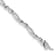 Rhodium Over 14k White Gold Diamond Infinity Link Bracelet