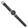 Ladies Charles Hubert Stainless Steel Black Dial Watch