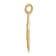 14K Yellow Gold Miraculous Medal Charm