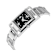 Tissot Women's Stainless Steel Bracelet Black Dial Watch
