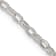 Sterling Silver 3mm Fancy Patterned Rolo Chain Necklace