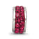 Sterling Silver Reflections Maroon Double Row Preciosa Crystal Bead