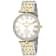 Christian Van Sant Women's Hush White Dial, Two tone Stainless Steel Watch