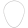Rhodium Over Sterling Silver 1.6mm Snake 20 Inch Chain