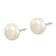 Rhodium Over Sterling Silver 7 Pairs 8-9mm Freshwater Cultured Pearl
Stud Ear Set
