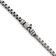 Sterling Silver Antiqued and Satin 4.0mm Box 30 Inch Chain