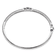 Rhodium Over 14K White Gold Lab Grown Diamond and Lab Created Ruby
Bangle 1.18ctw
