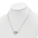 14K Two-tone Gold Lab Grown Diamond SI1/SI2, G H I, Square Interlocking
18 Inch Necklace 0.41ctw
