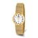 Mens Charles Hubert Satin Gold-finish Brass 32mm Watch