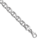 Rhodium Over 14k White Gold 9mm Hand-polished Mariner Link Bracelet