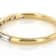 Lab-Grown Diamond Baguette And Round Band Ring In 14K Gold Over Sterling Silver
