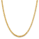 14K Yellow Gold 4mm Byzantine Chain Necklace