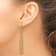 14k Yellow Gold Beaded Dangle Earrings