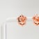 Amethyst and CZ 0.95 Ctw Round 18K Rose Gold Over Sterling Silver Center
Design Earrings Jewelry