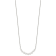 Rhodium Over Sterling Silver Beaded 3-4mm Freshwater Cultured Pearl
Curved Necklace