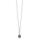 Rhodium Over Sterling Silver 9-10mm Tahitian Pearl Cubic Zirconia
Earring and Necklace Set