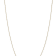 18K Yellow Gold 0.5mm Solid Box 16 Inch Chain