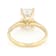 Lab-Grown Diamond Emerald-Cut Solitaire Ring In 14K Gold 3.00ct