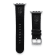 Gametime NHL Vegas Golden Knights Black Leather Apple Watch Band
(38/40mm S/M). Watch not included.