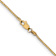 14k Yellow Gold 1.1mm Box Chain 28"