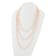 7-8mm Pink Freshwater Cultured Pearl 76-inch Slip-on Necklace
