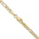 14K Yellow Gold 3mm Flat Figaro Chain Necklace