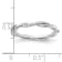 Sterling Silver Stackable Expressions Polished Diamond Ring 0.132ctw