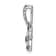 Rhodium Over 14k White Gold Blue Sapphire and Diamond Star Pendant