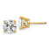 14K Yellow Gold Lab Grown Diamond 4ct. VS/SI GH+, 4-Prong Earrings