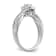 Rhodium Over 14K White Gold First Promise Diamond Promise/Engagement
Ring 0.29ctw