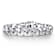Interwoven CZ Pave Statement Bracelet In Sterling Silver