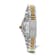 Ladies Charles Hubert Two-tone Stainless Band Silver-White Dial Watch