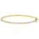 Lab-Grown Diamond Stackable Bangle Bracelet In 14K Gold Over Sterling
Silver 1.00ctw