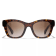 Chanel Dark Brown Tortoise "CC" Logo Accent Frame/ Brown Lens Sunglasses