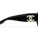 Chanel Black Frame "CC" Logo / Brown Lenses Sunglasses