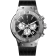 Christian Van Sant Men's Monarchy Black Dial, Gray Bezel, Black Rubber
Strap Watch