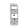 Rhodium Over 14K White Gold Diamond Letter B Initial Charm