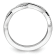 14K White Gold Stackable Expressions Diamond Twist Ring 0.084ctw