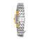Charles Hubert IP-plated Stainless Steel Wire Bangle MOP Dial Watch