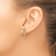 14K Yellow Gold Lab Grown Diamond SI1/SI2, G H I, Dangle Post Earrings