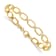 14K Yellow Gold Lab Grown Diamond VS/SI GH, Oval Link with 0.25 Inch
Extension Bracelet