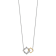 14K Two-tone Gold Lab Grown Diamond SI1/SI2, G H I, Square Interlocking
18 Inch Necklace 0.41ctw