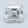 1.51ct Natural White Diamond Emerald Cut, G Color, SI2 Clarity, GIA Certified