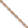 14k Rose Gold 1.15mm Solid Cable 16 Inch Chain
