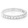 Lab-Grown Diamond Band Ring In 14K White Gold 0.50ctw